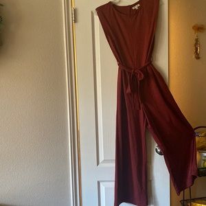 Max Studio wide leg romper S